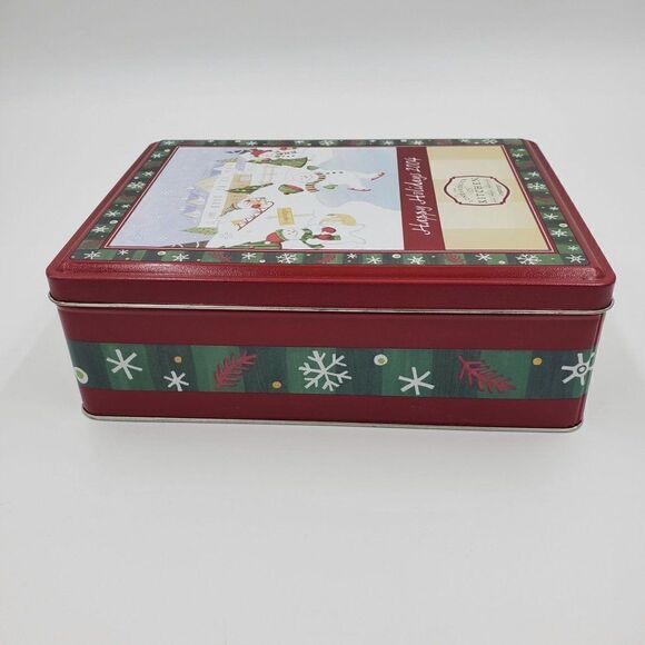 Longaberger Holiday Sweet Treats Tin 2004 With Box #90030 - Picture 6 of 11